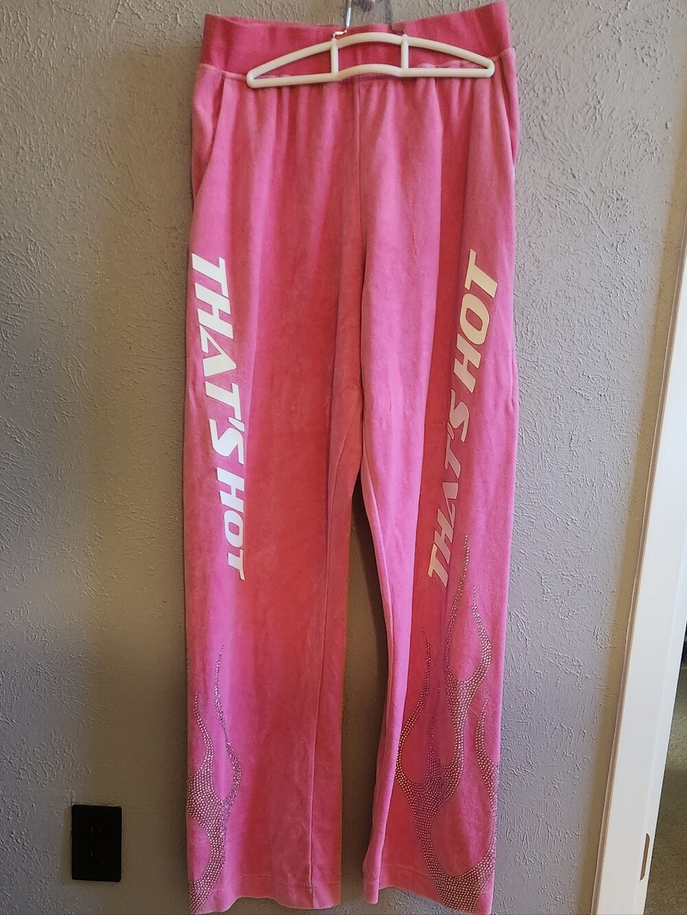 Namilia Velour Track Pants That's Hot Deadstock Size M